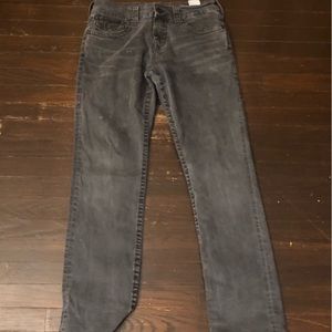 Grey true religion jeans